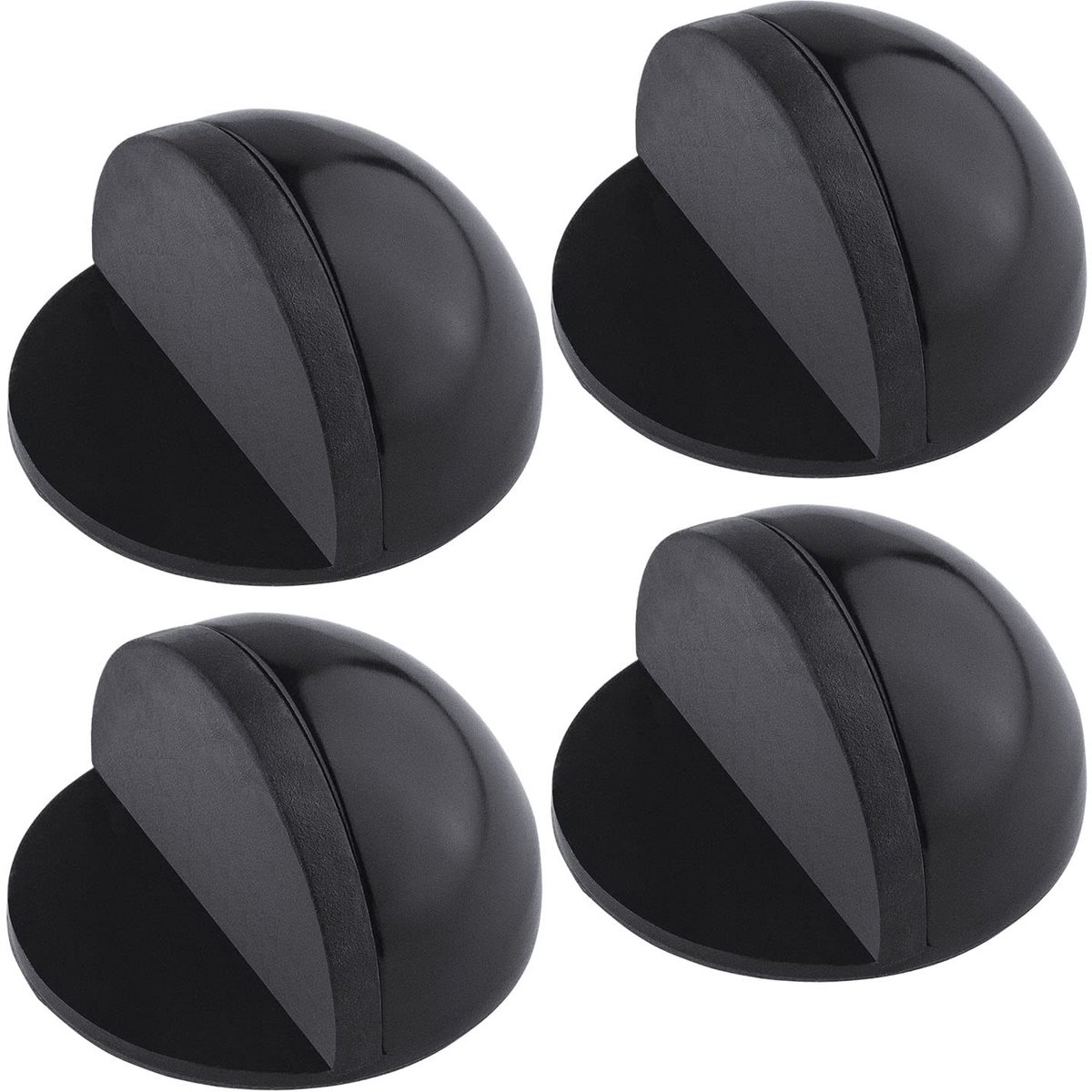 Dailygoods - 4 Stuks Deurstoppers - Zelfklevend zonder Boren voor Muur- en Deurbescherming
