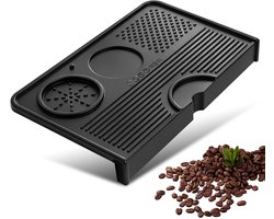 Dailygoods - Tampermat van Siliconen 26 x 16 cm - Antislipmat voor Koffie en Espresso