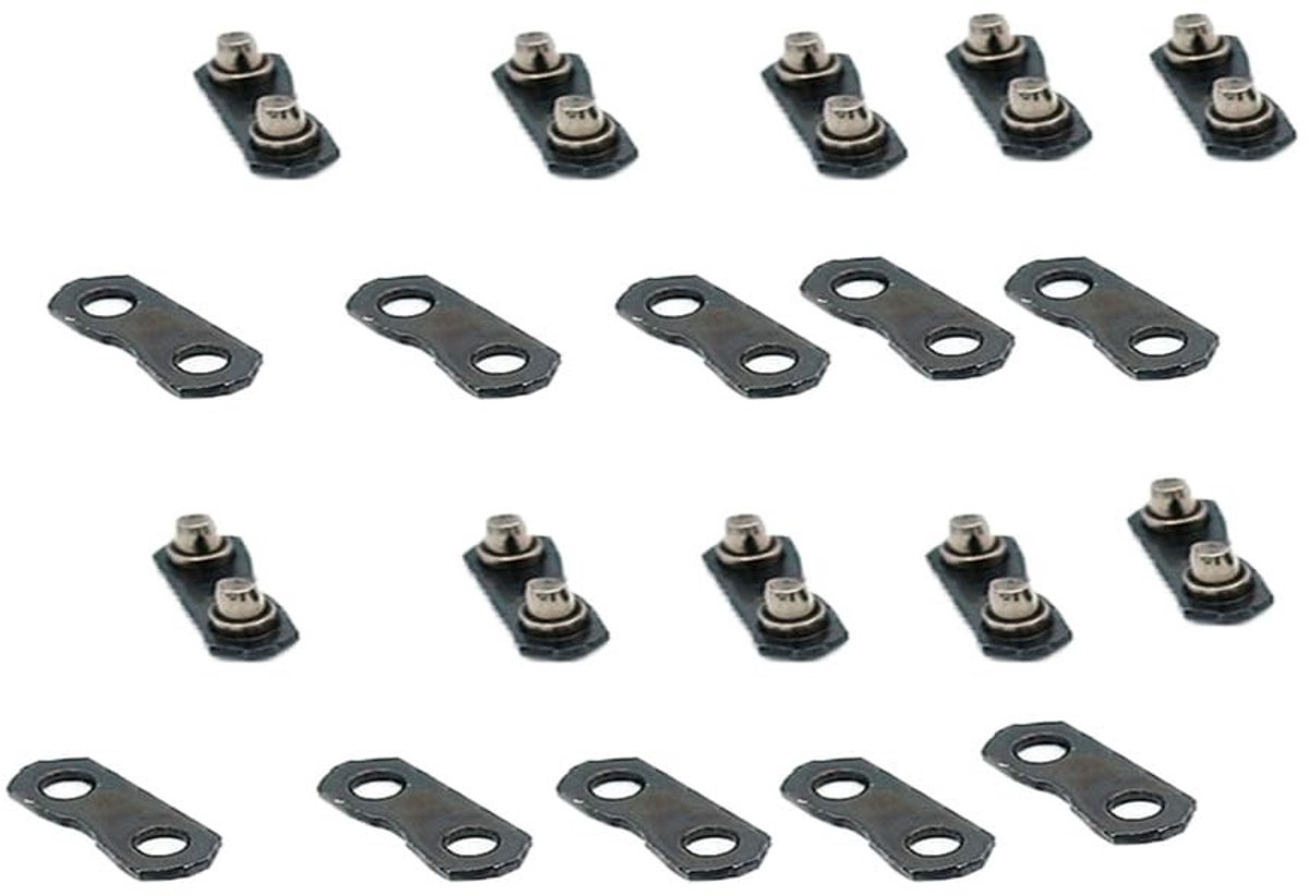 Dailygoods - 10 Oliezaagkettingsverbinder - Sterke Connectoren voor Kettingzaag