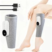 Beenmassage Apparaat - Luchtcompressie beenmassageapparaat - 3 standen met warmtefunctie - Draadloos draagbaar en eenvoudig te bedienen - Bevordert beencirculatie en ontspant spieren - Grijs