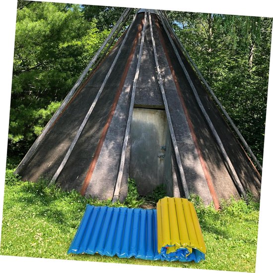 Kampeer Slaapmat - Luchtbed Outdoor - Comfortabel Slapen - Antilek Technologie - 200 x 60 cm - Multicolor — afbeelding 2
