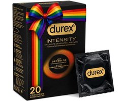 Durex Intensity Condooms 20st - Nieuwste generatie ultradunne, latexvrije condooms voor mannen – Gedeelde lichaamswarmte