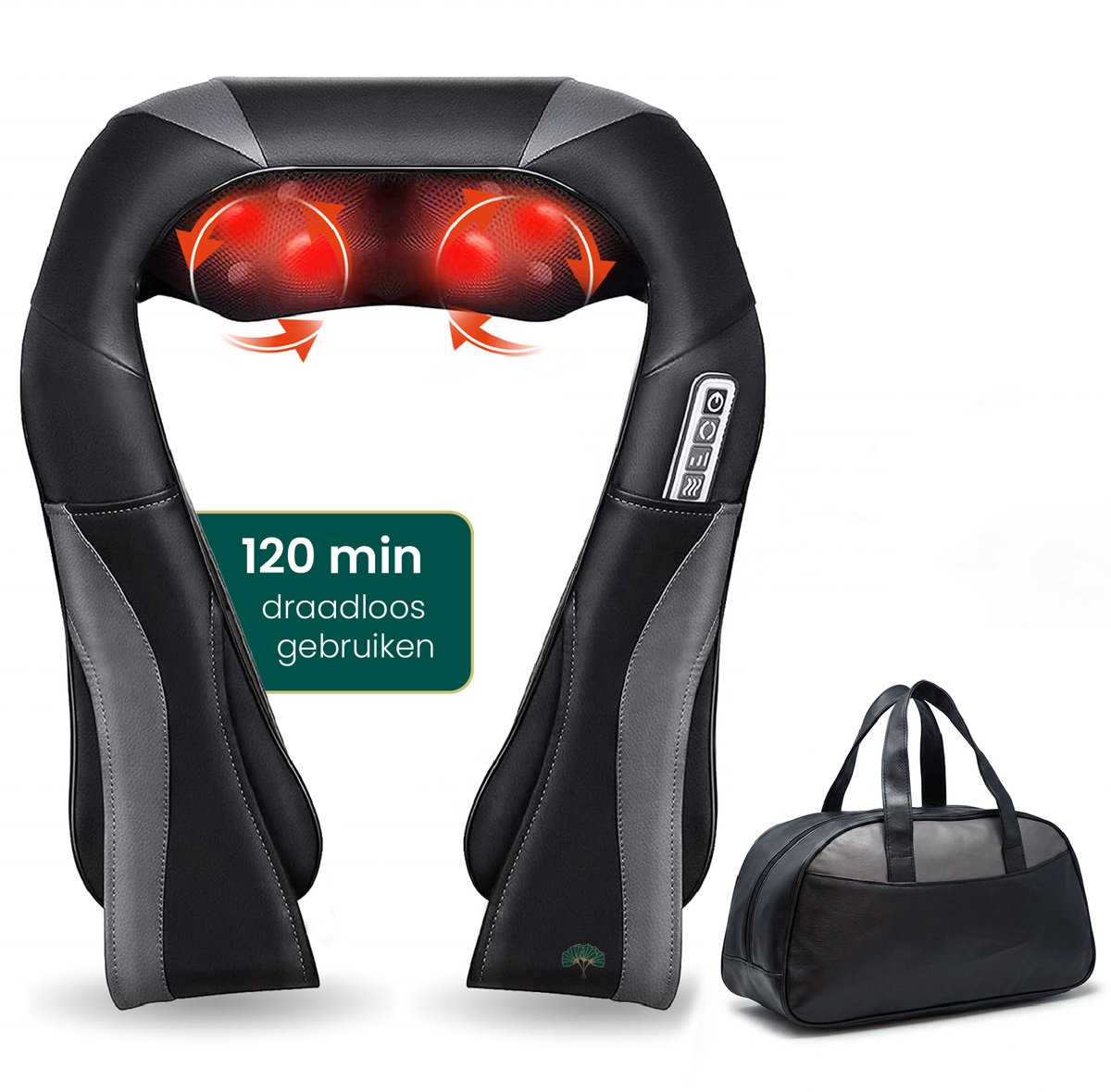 Gingko Zen Shiatsu Massagekussen