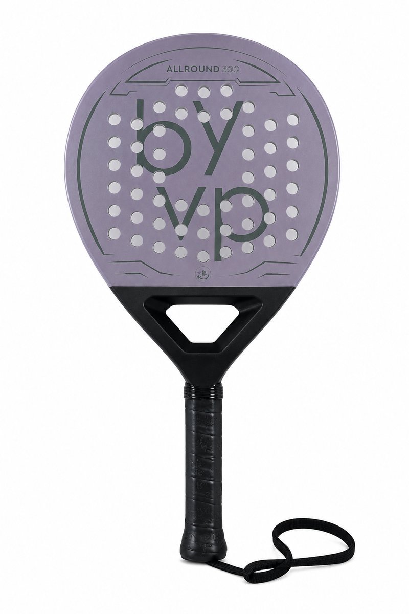 XQMax Thunder 2.0 Padelracket Inclusief Polskoord, Ronde Vorm, Zwart & Rood, 3D Blad, Shock Absorption Core, Glasvezel & Carbon, Padel Racket, Lichtgewicht padelrackets