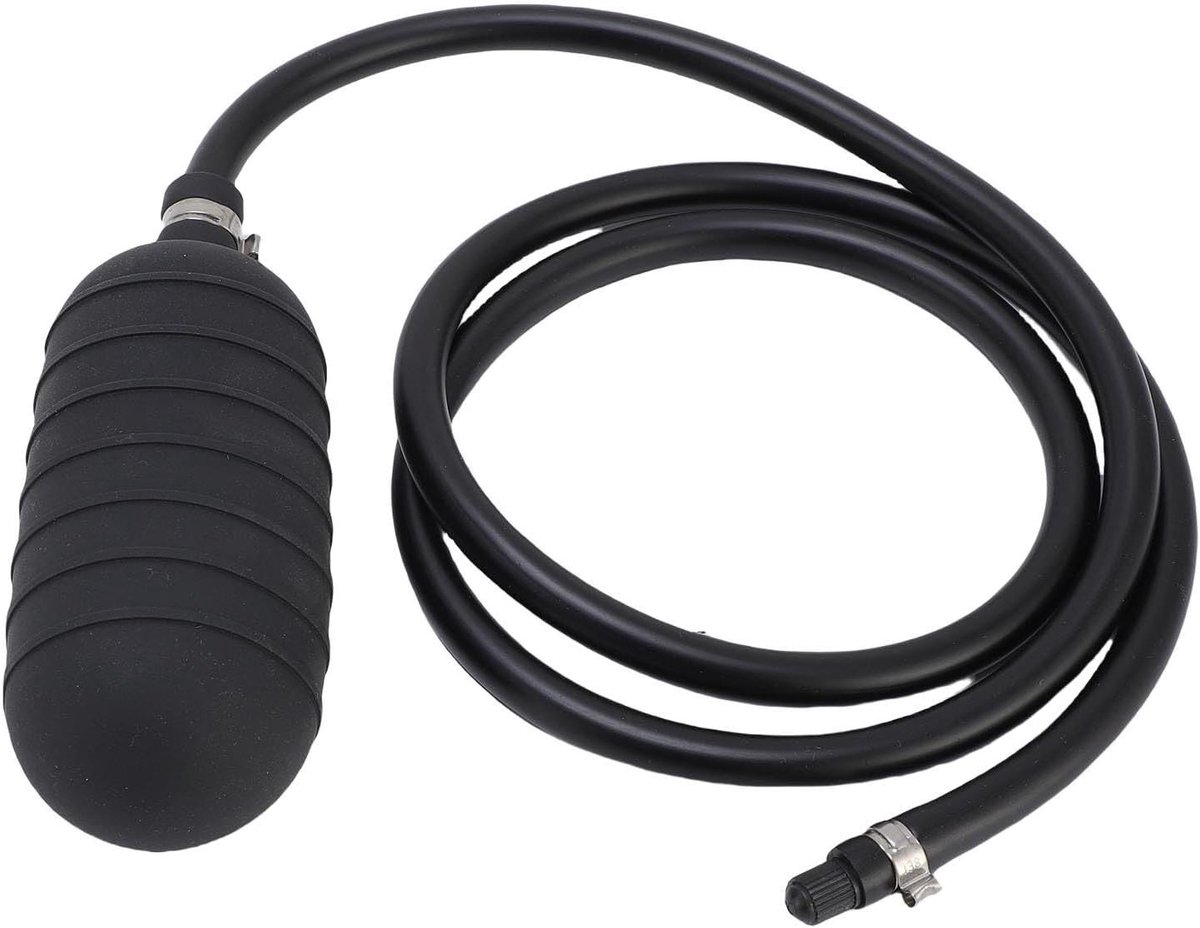 Opblaasbare Pijpstopper - PVC Afsluiter - Pijpleidingen Afvoeren - Waterdicht PVC - 70 mm - Zwart