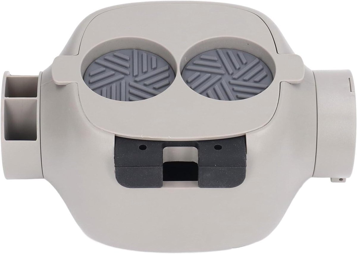 Koffieklopbox - Koffiedikbak - Keuken Netjes Houden - Eenvoudige Reiniging - 19 x 17 x 11 cm - Grijs