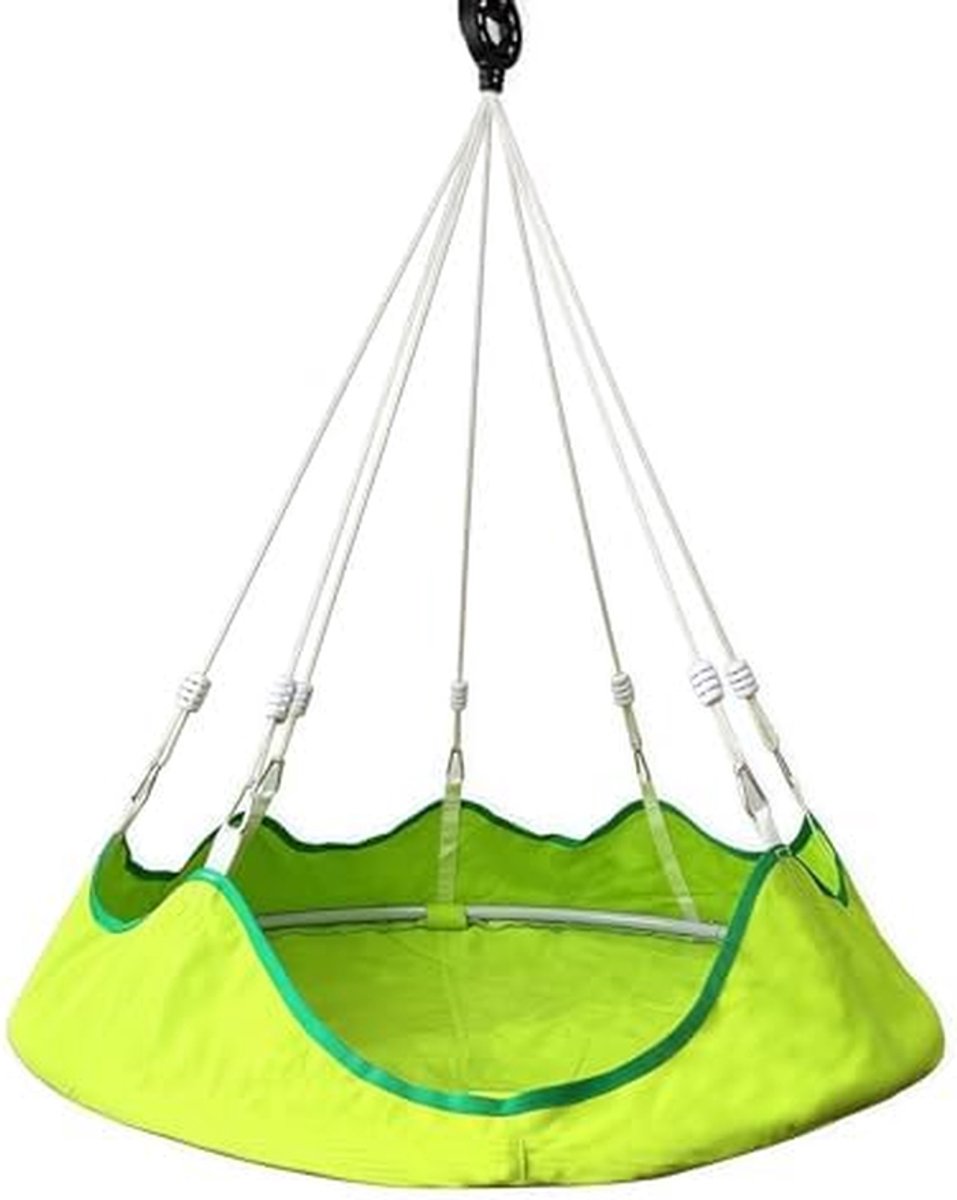 Hangmat Nest - Schommelstoel Lounger - Ontspannen Buiten - Nest-stijl Comfort - 100 cm Diameter - Bruin