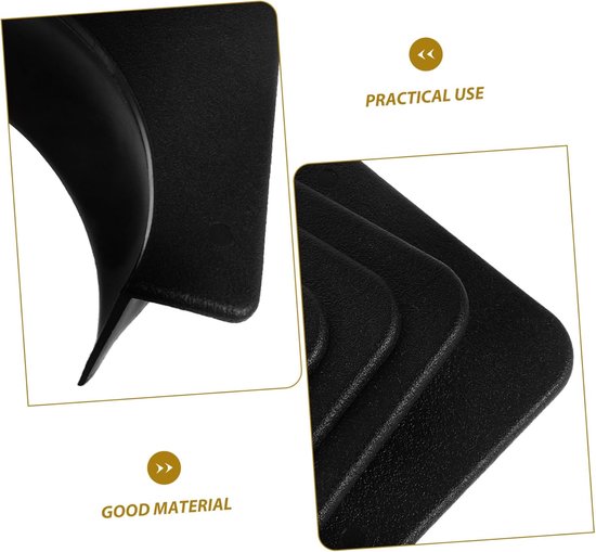 Kinder Pooltafel Accessoires - Biljart Onderdelen - Educatief Spel - Veilig Plastic Materiaal - 6 Stuks - Zwart van kinder — afbeelding 5