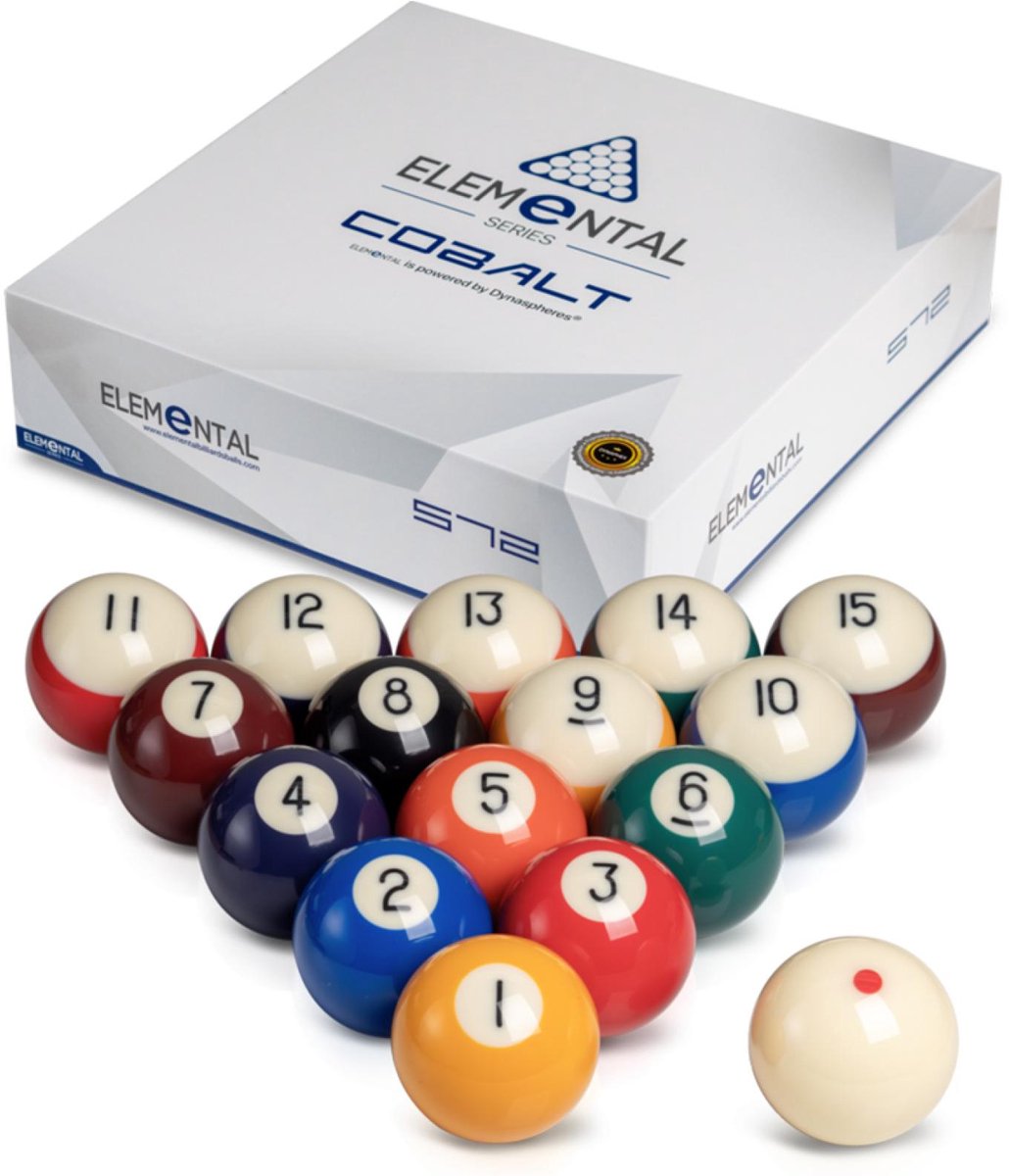 DynaSpheres Pool Elemental Cobalt - poolballen
