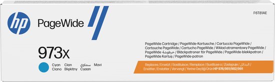 HP 973X - Inktcartridge / Cyaan (F6T81AE)
