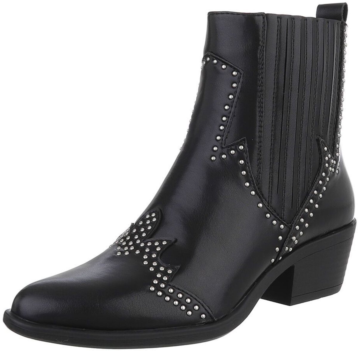 Enkellaars - western look - dames Mt:39