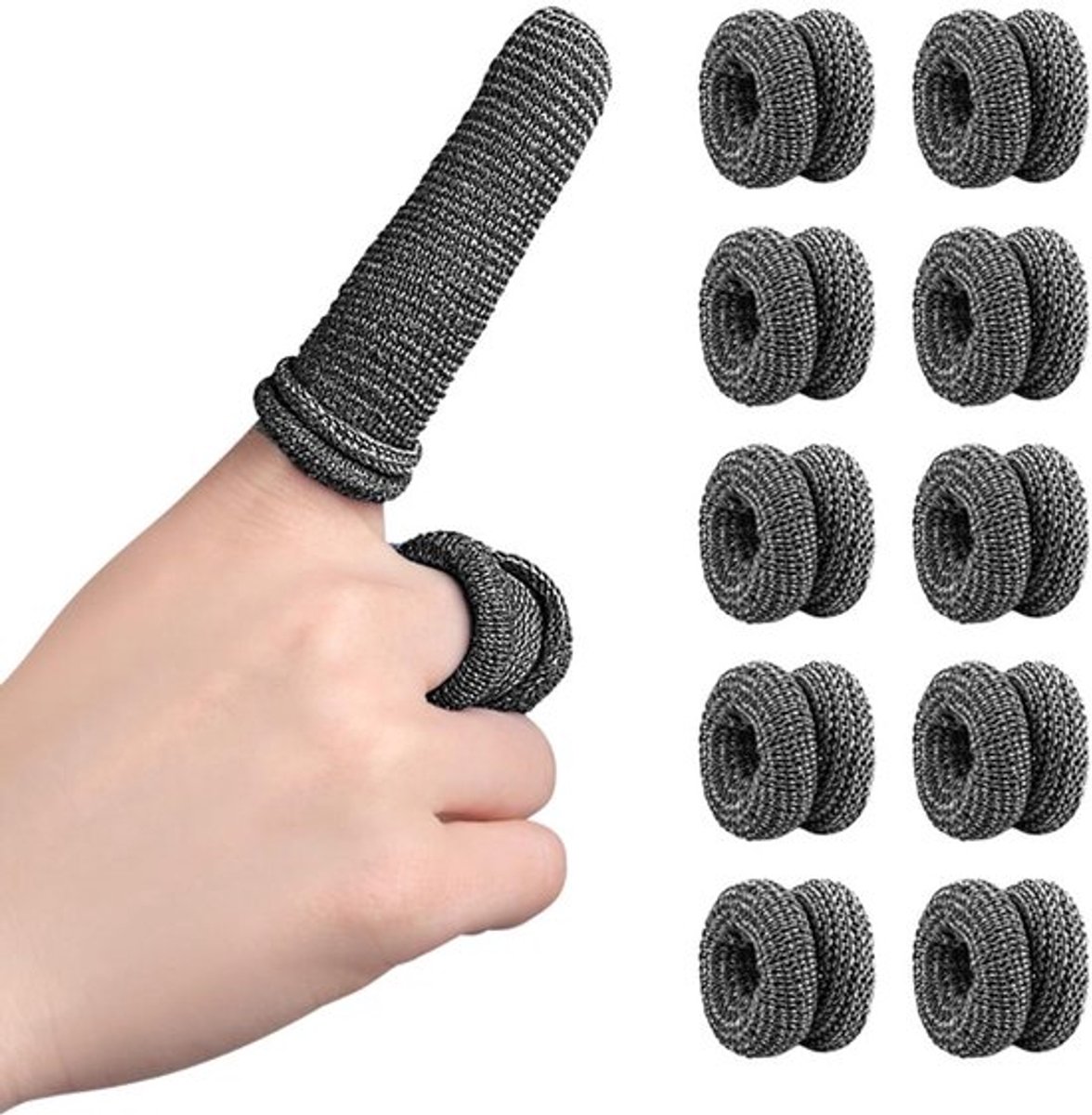 Vinger- en handbescherming bandages voor werk, 10 stuks
