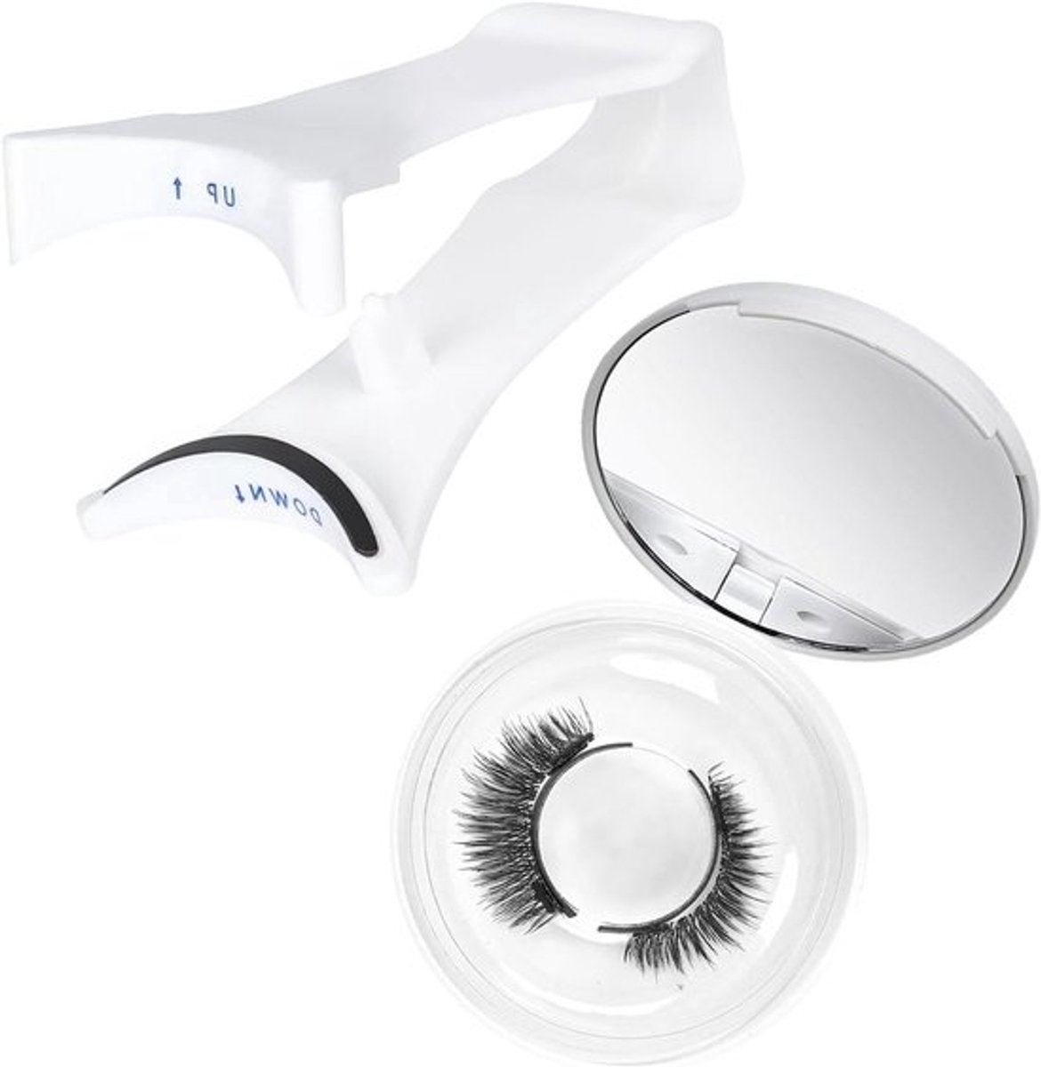 Magnetische Wimpers Met Applicator en Klem - Herbruikbaar - Ideaal voor Speciale Gelegenheden - Professionele Make-up Effect