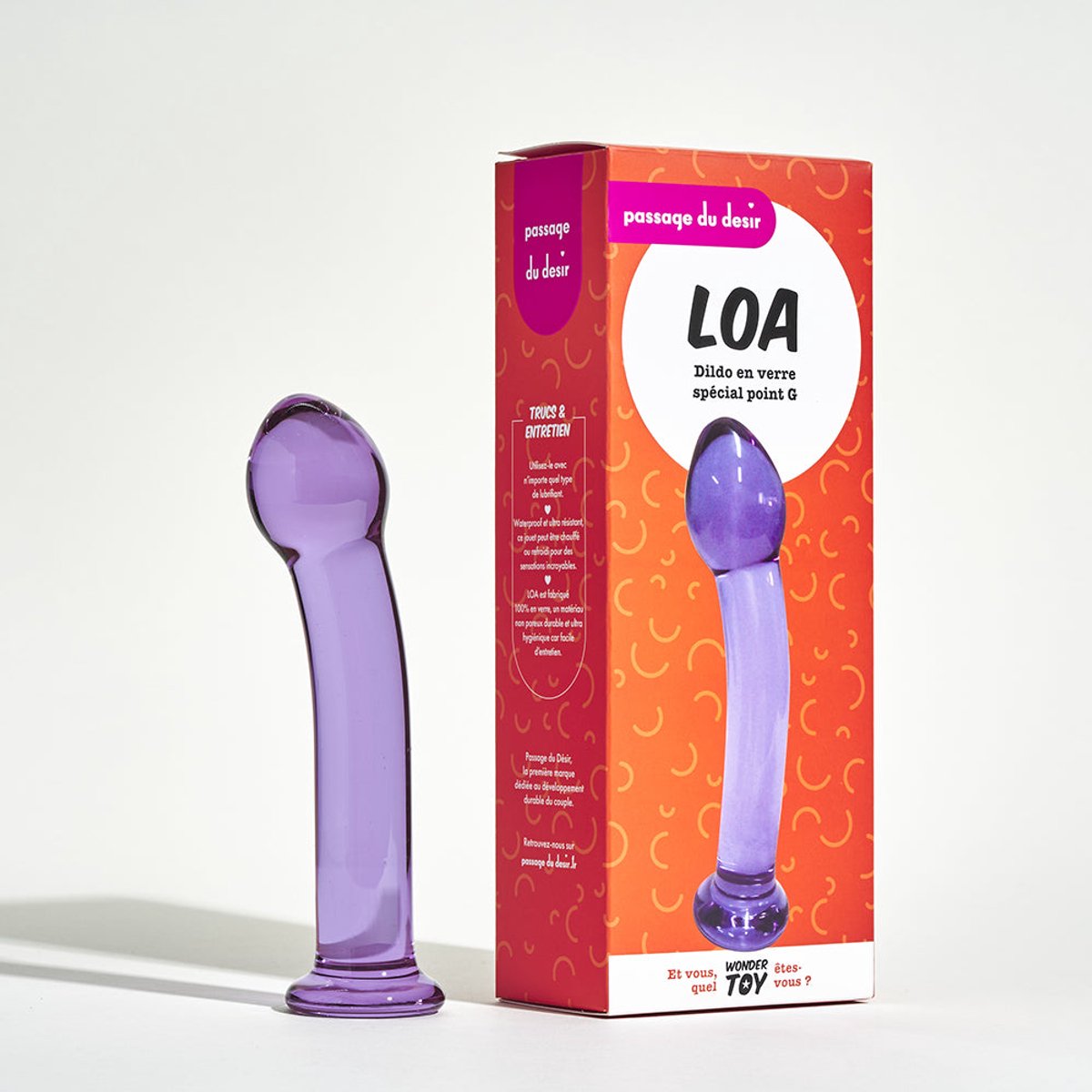 Glazen dildo Loa