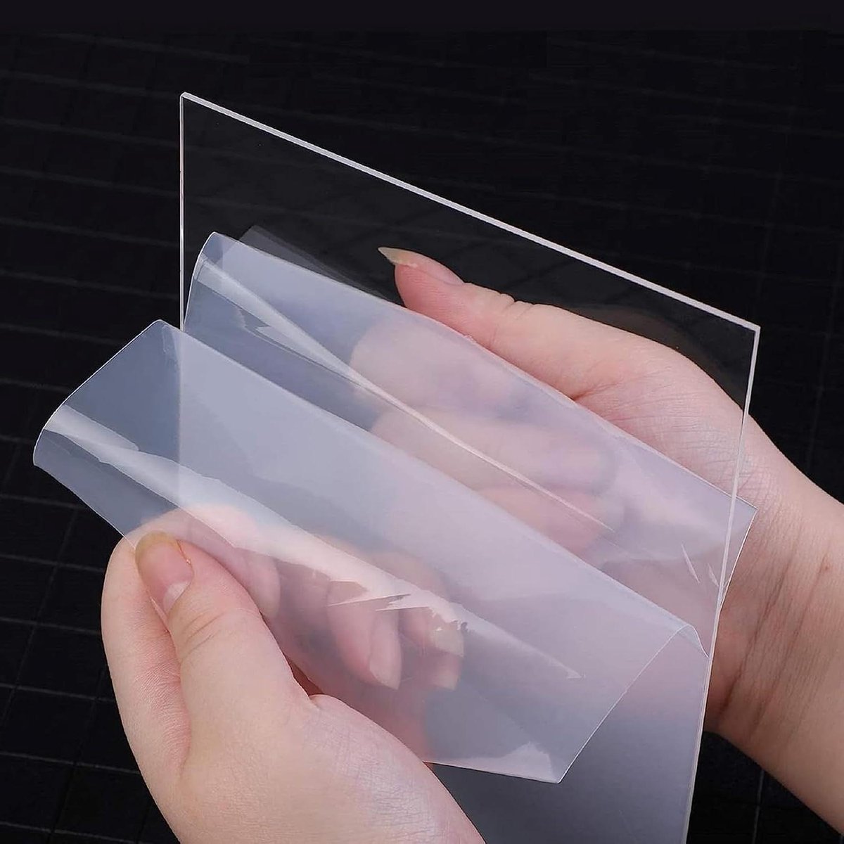 Polycarbonaat Platen - Kunststof Glas - Kas Vervangen - Onbreekbaar Weerbestendig - 40 x 60 cm - Transparant