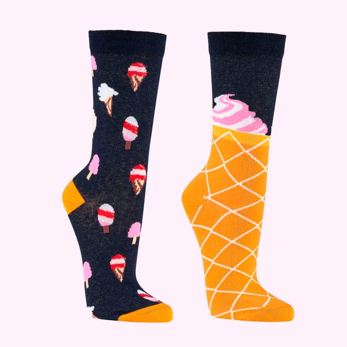 Mysterybox 10 Paar Socks4fun Vrolijke Sokken - Katoen - Kleuren Mix