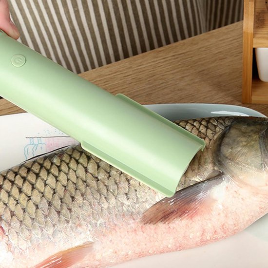 Elektrische Fruit Rasp - Keuken Rasp Machine - Groente Salades Maken - Draadloos en Spatvrij - 24.5 cm Lengte - Wit — afbeelding 5
