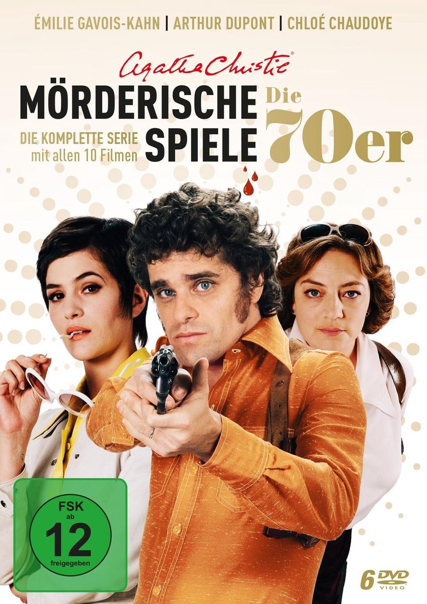 SnelShoppen - Mörderische Spelen - Agatha Christie - Complete Serie met 10 Films uit de 70er jaren - Perfect voor Filmavonden en Mysterie Fans