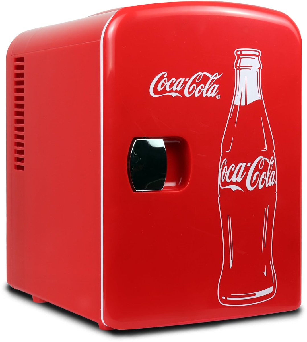 SnelShoppen - Draagbare koelbox 4 liter/6 blikjes voor levensmiddelen en dranken - Koelbox voor thuis, kantoor, slaapkamer, auto, boot - Inclusief AC/