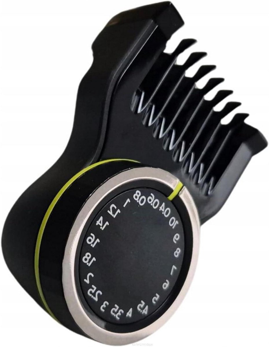Verstelbare Kam - Opzetkam Baardtrimmer - Baard Trimmen - 20 Lengte-instellingen - 04-10 mm - Zwart