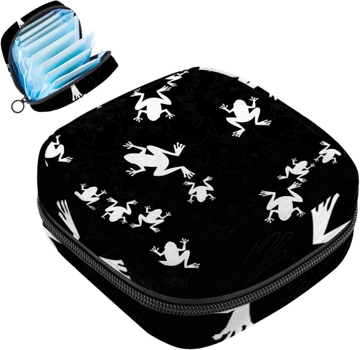 Opbergtas Maandverband - Menstruatiecup Zakje - Intieme Hygiëne - Privacy Beschermtas - 12x17x17 cm - Kleur 8