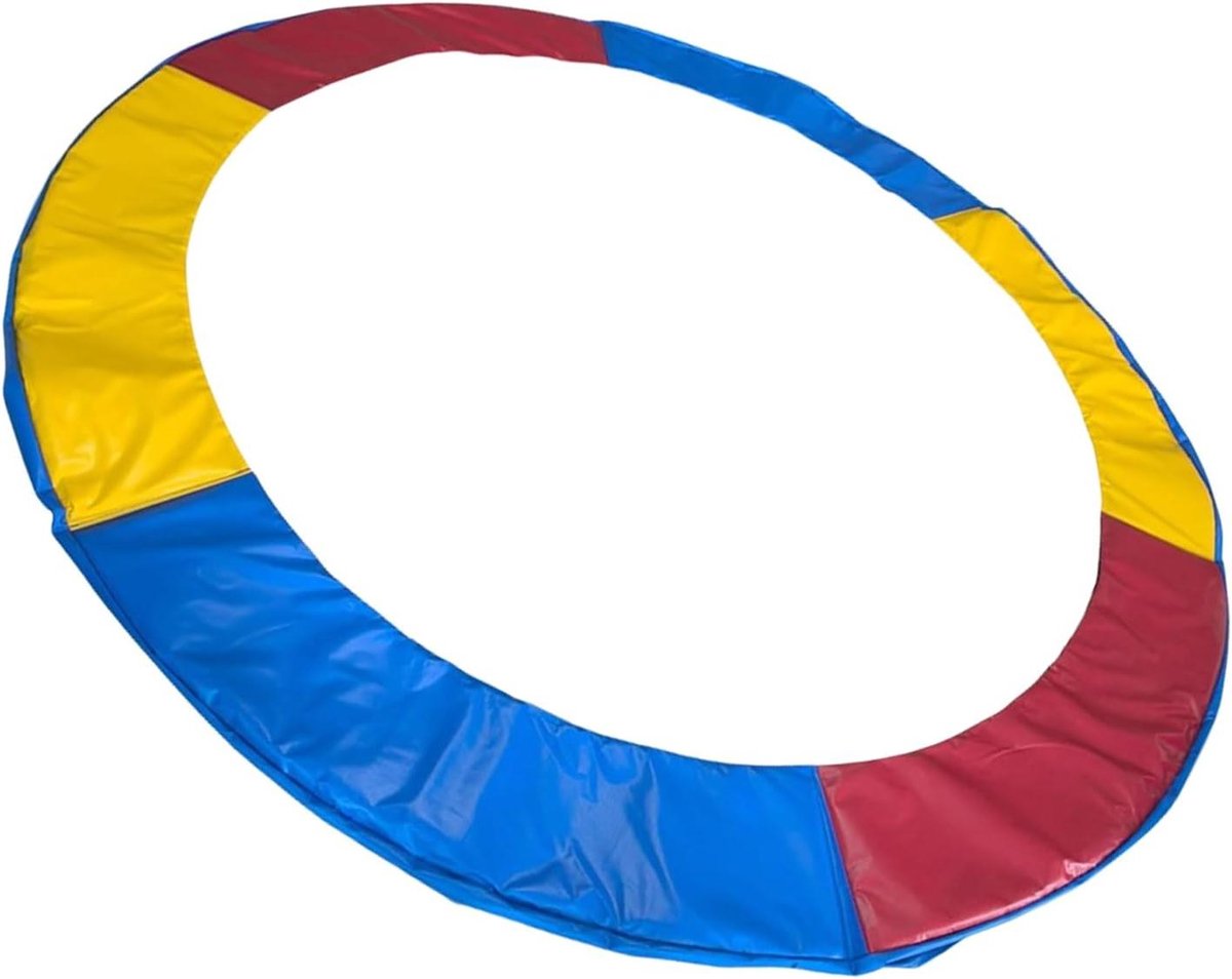 Trampoline Veerafdekking - Trampoline Beschermhoes - Veilig Spelen - Volledige Verenbescherming - 8 voet - Zwart/Bruin