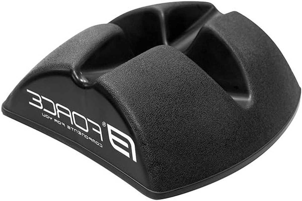 Voorwielsteun Fiets - Roller Trainer Steun - Fietsen Binnen - Verstelbare Hoogtes - 30/60 mm - Zwart