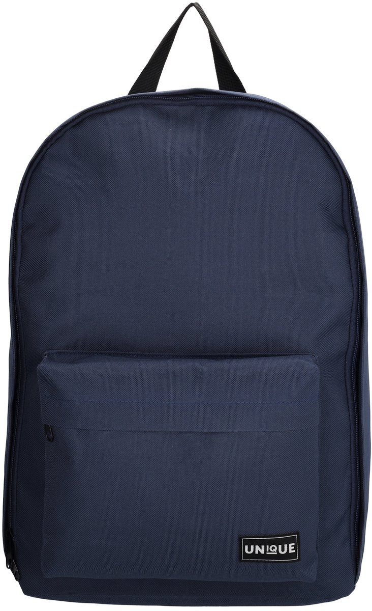 Unique Rugtas - Rugzak - Slijtvast & Tijdloos - School - Werk - Ruime Unisex Tas - Blauw