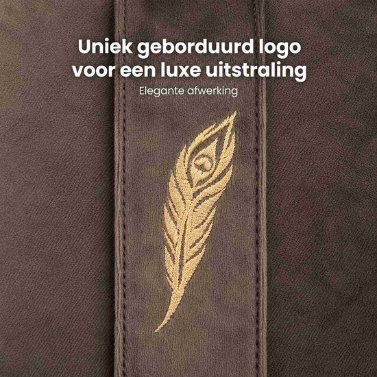 MindBaas - Yoga Bolster - Eco - Velvet - Donkergrijs - Dubbel Gestikt - 60 x 20 cm (lengte x diameter) - Yoga Kussen van MindBaas — afbeelding 2