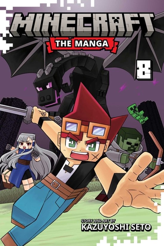 Minecraft: The Manga- Minecraft: The Manga, Vol. 8 - cover