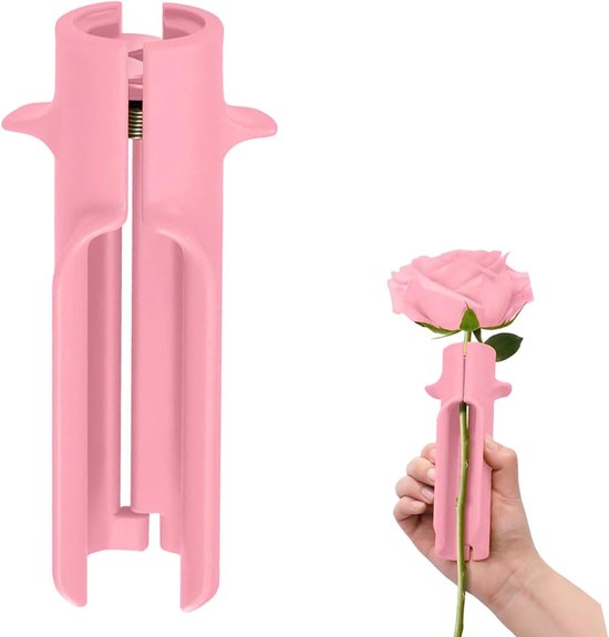 Dunschiller Rose Thorn - Plantenverzorging Tool - Rozen Snoeien - Antislip Handvat - 22 x 14 x 3 cm - Roze — afbeelding 4