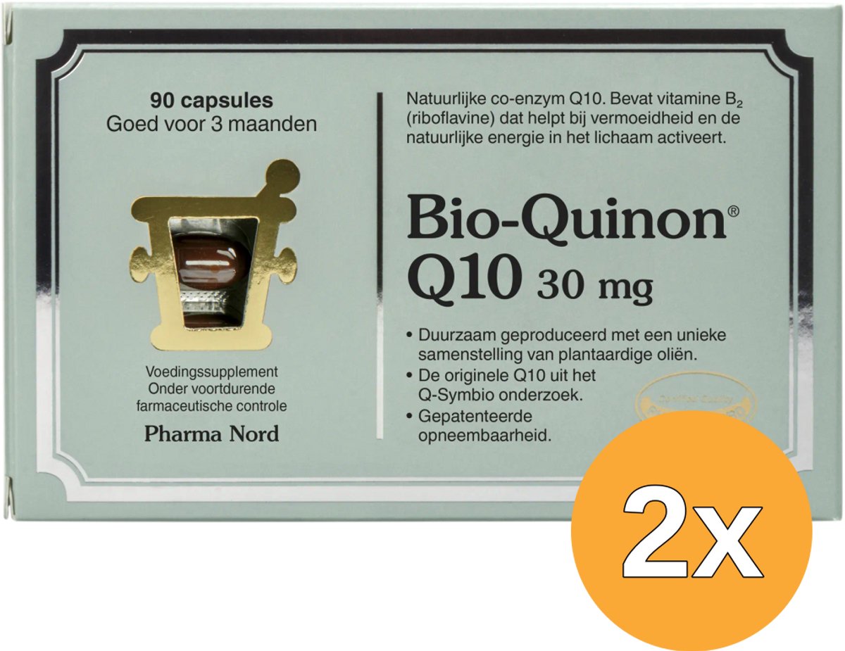 2x Pharma Nord Bio Quinon Q10 30mg (90 capsules)