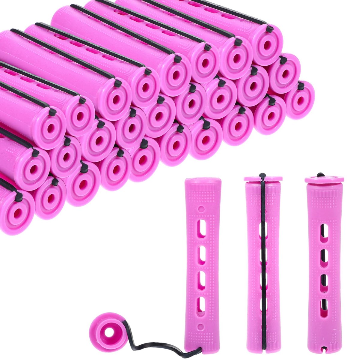 Dailygoods - Haarrollers - 30 Stuks voor Natuurlijk Krullend Haar