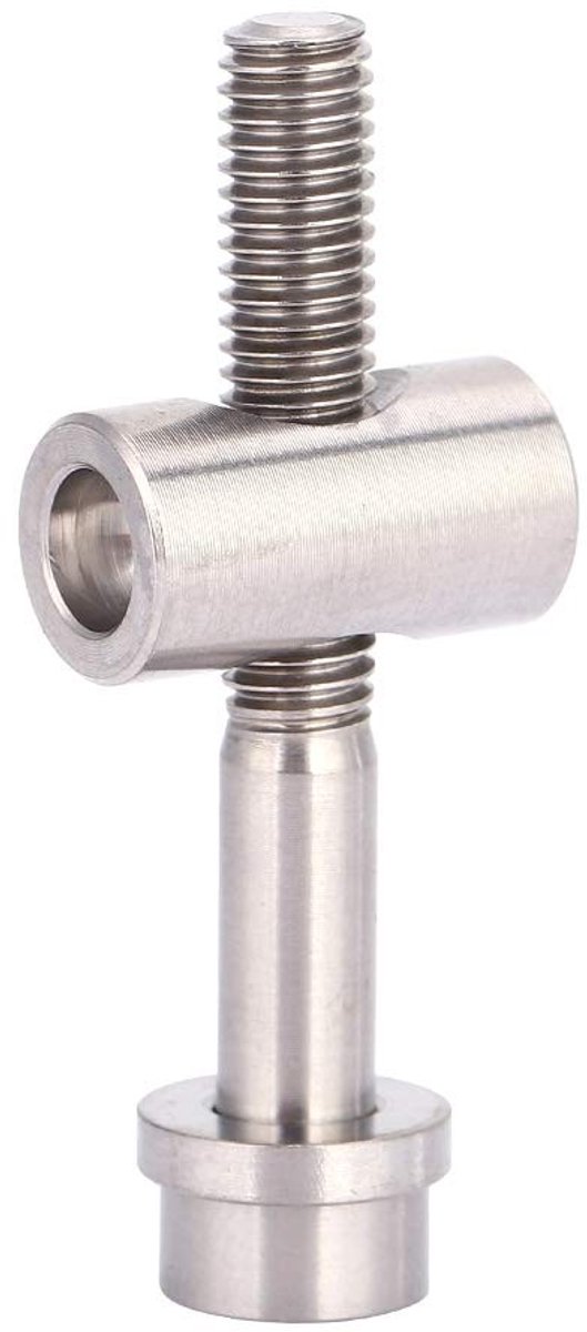 Dailygoods - Titanium Fiets Zadelpen Boutschroef Vervangende Accessoires