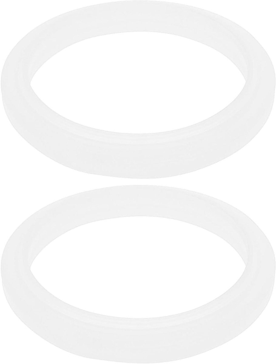 Siliconen Afdichting O-Ring - Uitloop Pakking - Koffiezetapparaat Onderhoud - Hittebestendig Materiaal - 58mm Buitendiameter - Wit
