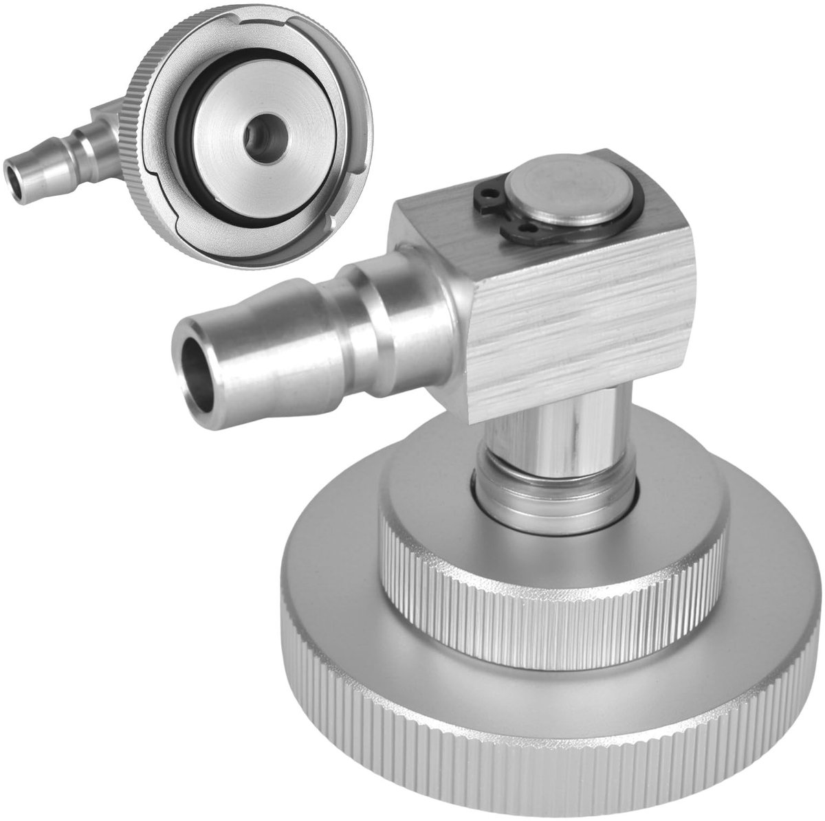 Dailygoods- Remontluchtingsapparaat aluminium - Remontluchter adapter - Euro-punt - Corrosiebestendig - Eenvoudig op te bergen - Hoge kwaliteit