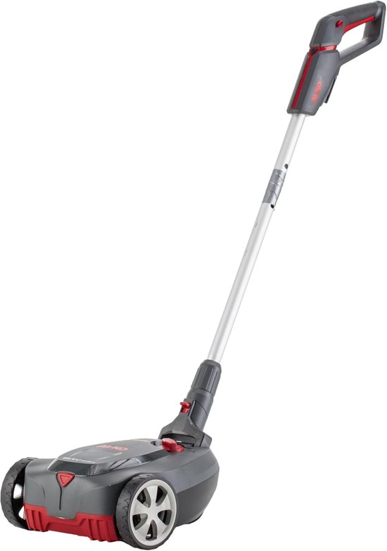 Accu Mulchmaaier - Elektrische grasmaaier Mulchmaaier - Gazon Onderhoud - 3-voudige maaihoogte - 22 cm maaibreedte - Grijs — afbeelding 2