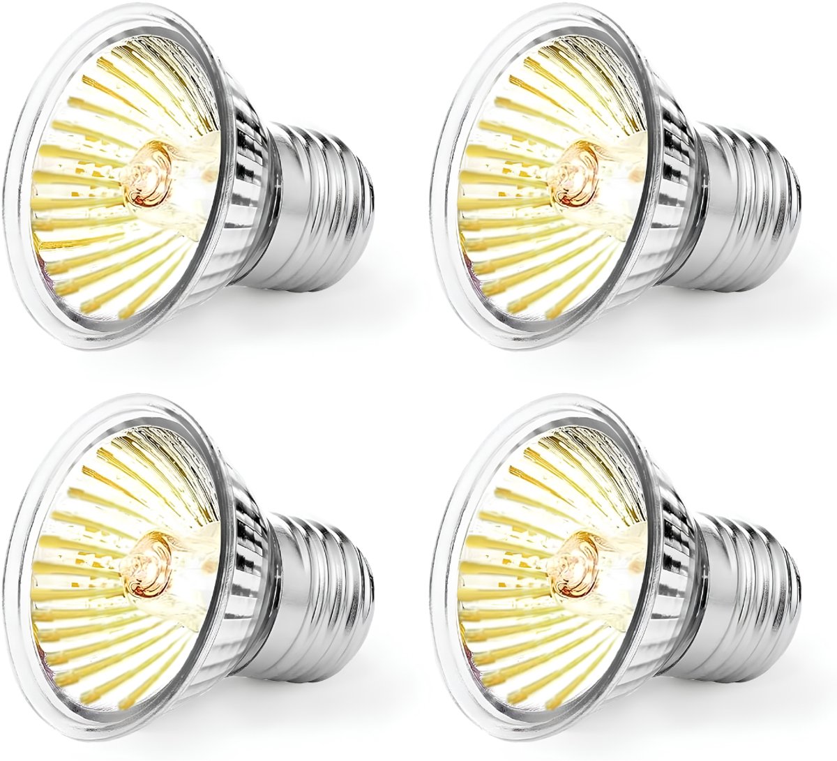 LNMsolutions® Warmtelamp - Warmtelampen - Infraroodlamp - Zilver - 5cm x 5cm x 5cm