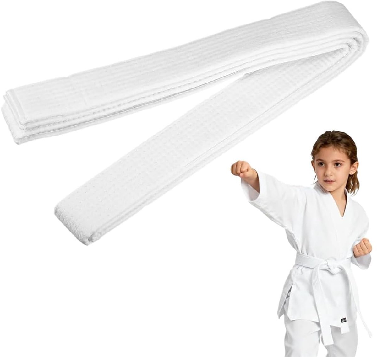 Kampfsportgürtel 180 cm voor Judo, Karate en Taekwondo