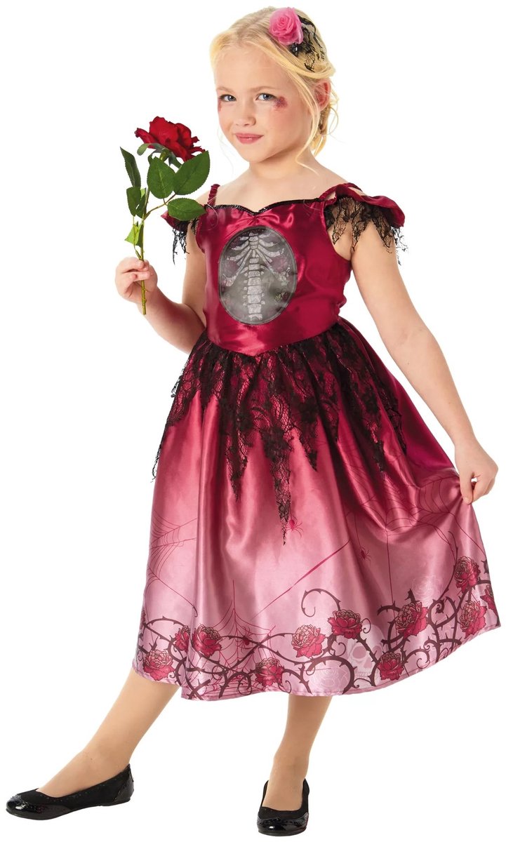 Death & Roses Halloween jurk voor meisjes