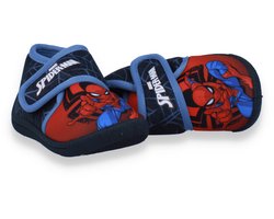 Spider-Man sloffen voor jongens - zwart/grijs
