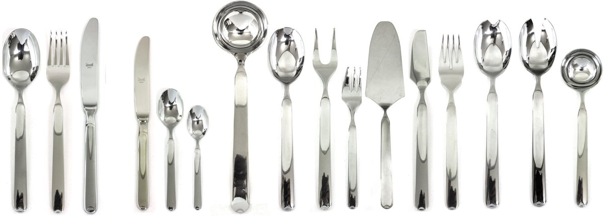 Besteckset, 113-delig, Design Goccia