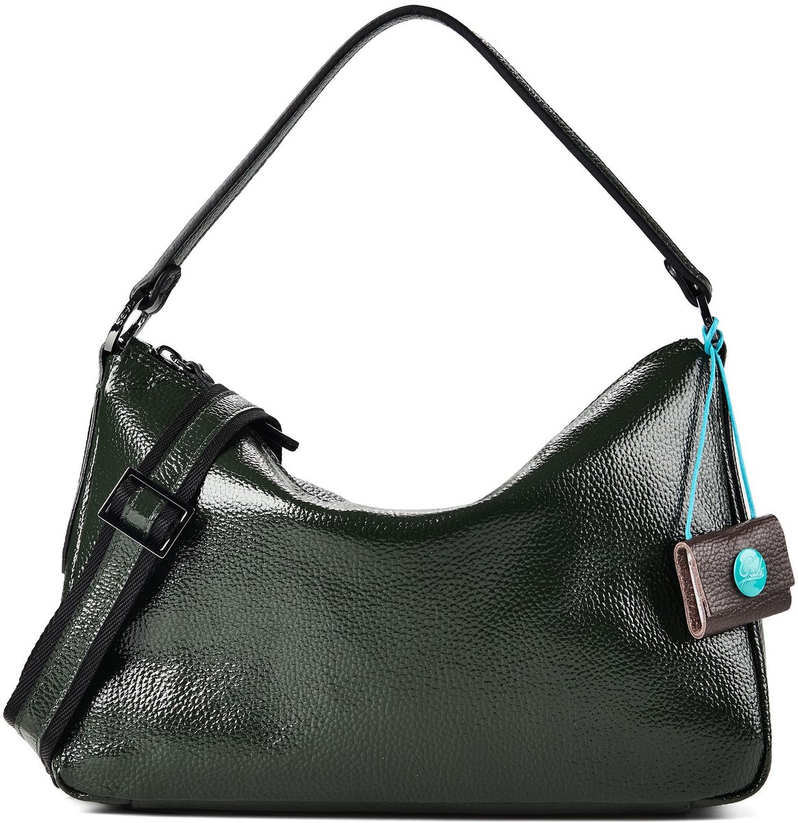 Gabs Calipso Schoudertas Leder 34 cm - Dames - smeraldo