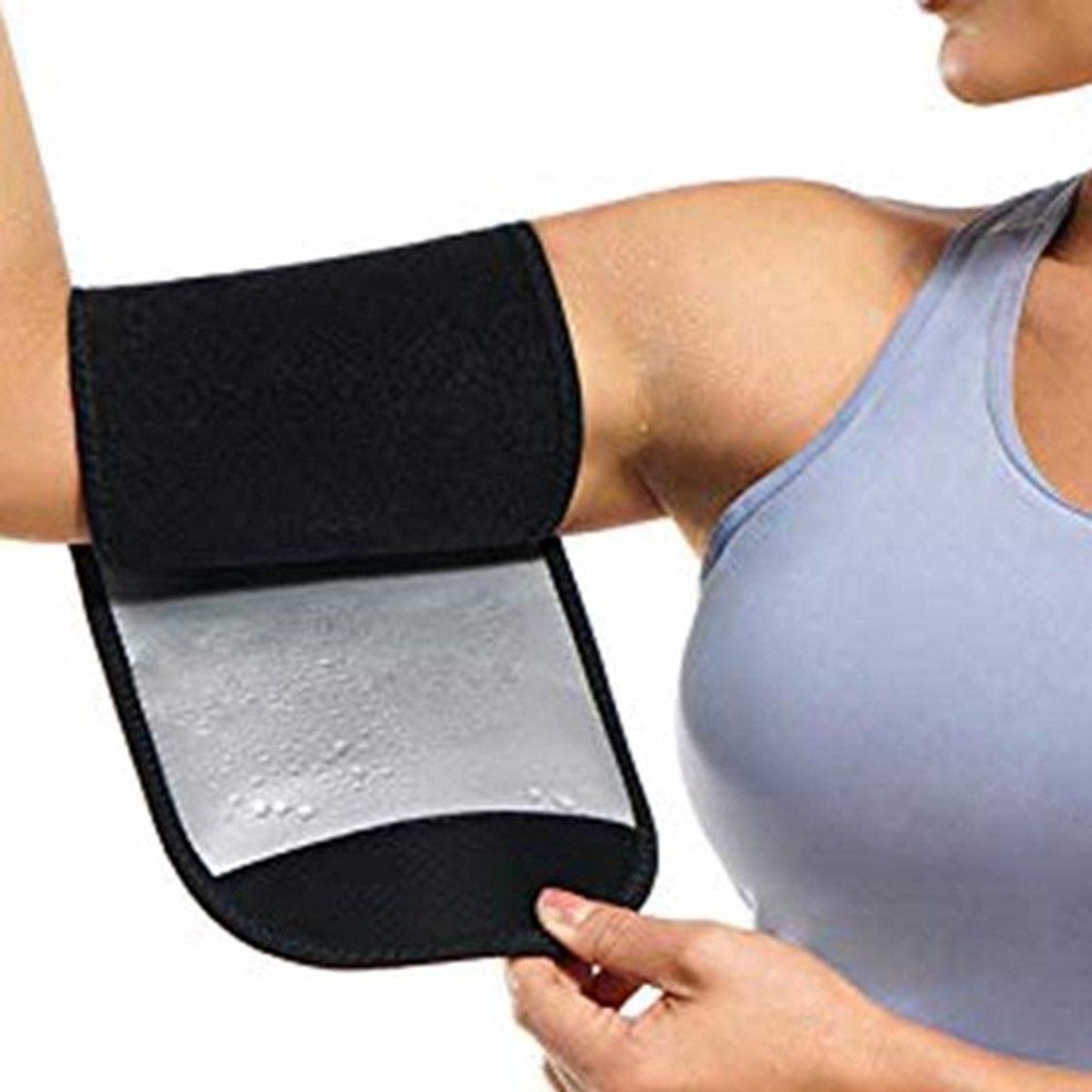 Armtrimmers - Voor Dames - Sauna - Zweetarmbanden - Verstelbare Armtrainer - Tonermouwen - Sporttraining - Geschikt voor - Kleur of model