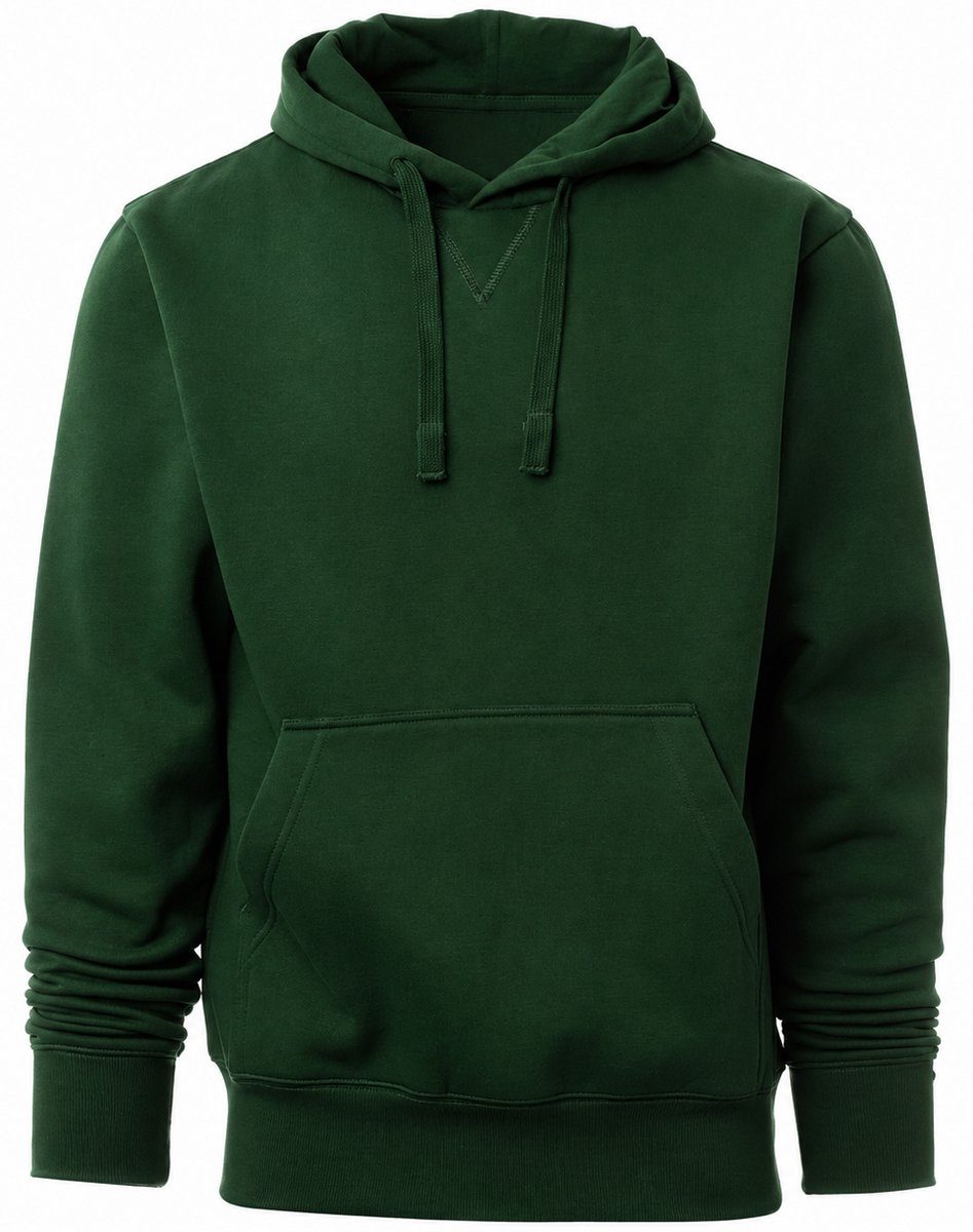 Hoodie Heren – Heren Trui met Capuchon – Sweater Heren – Groen – 5XL