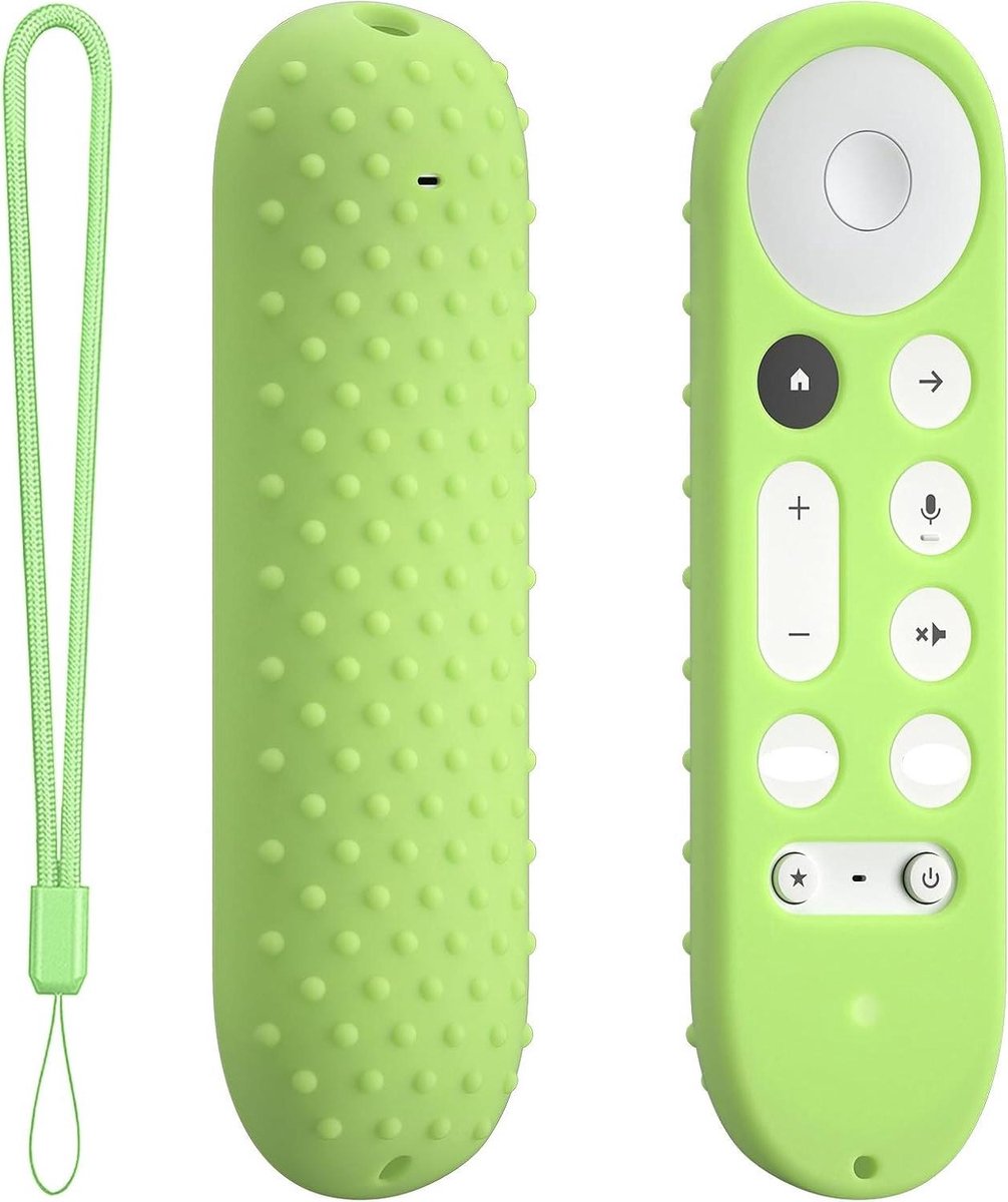 Siliconen Hoes Afstandsbediening - Beschermhoes Streamer - Afstandsbediening Beschermen - Anti-slip Textuur - N.v.t. - Lichtgroen