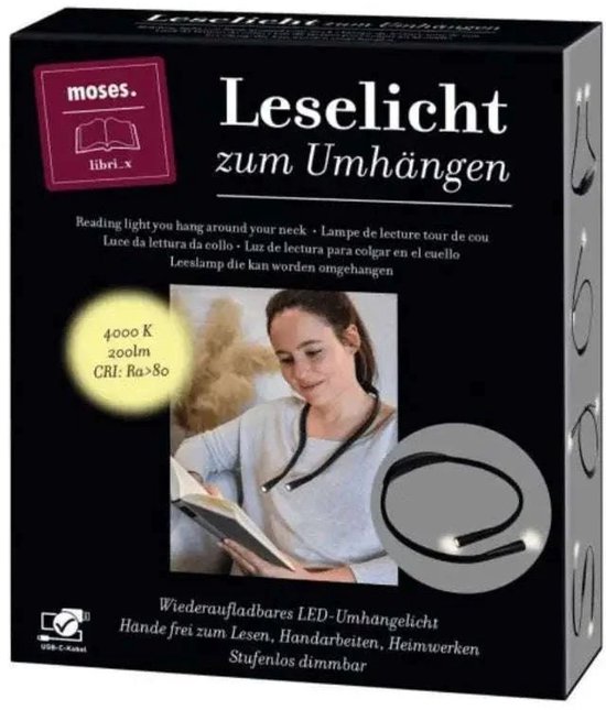 libri_x flexibele lees nek lamp USB oplaadbaar van Gritin — afbeelding 3