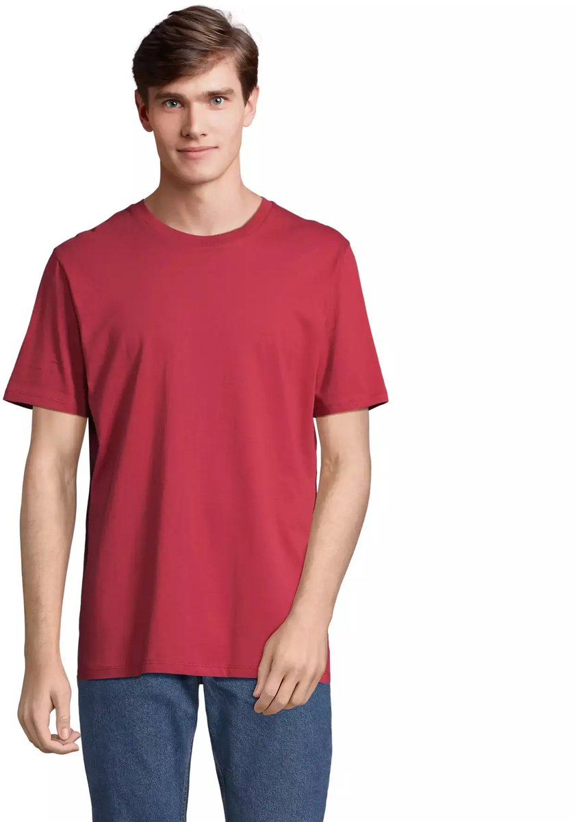 SOL'S Unisex Organic T-Shirt Legend L03981 - Folk Red - XS