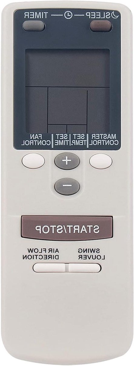 Afstandsbediening Airco - Universele Afstandsbediening - Airco Bediening - Geen Installatie Nodig - 10 Meter Bereik - Wit