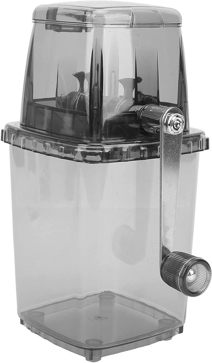 Boilie Ijs Crusher - Handmatige Blender - Aas Voorbereiden - Grote Opslagcapaciteit - 1.2 Liter - Wit